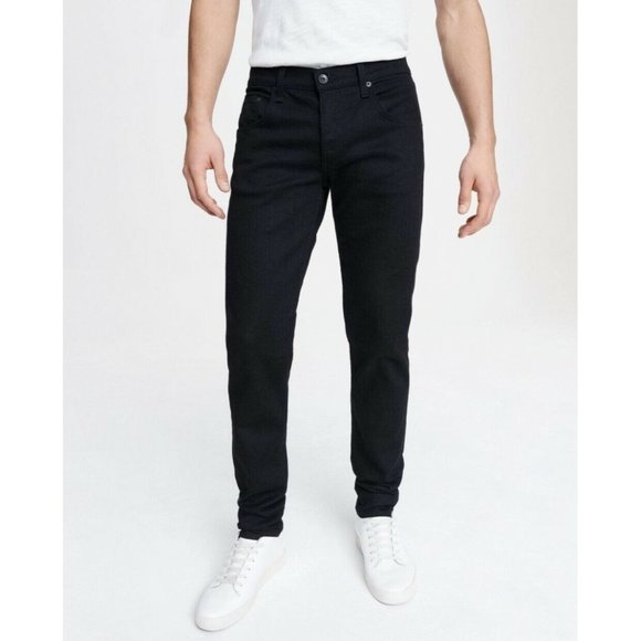 RAG BONE Fit Extra Slim jeans in Black, Size 30